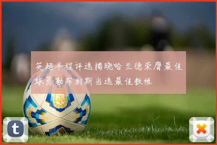 英超半程评选揭晓哈兰德荣膺最佳球员勒布利斯当选最佳教练