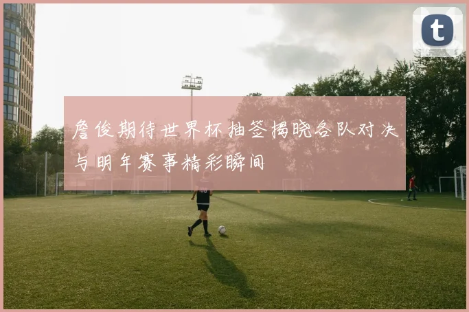 詹俊期待世界杯抽签揭晓各队对决与明年赛事精彩瞬间